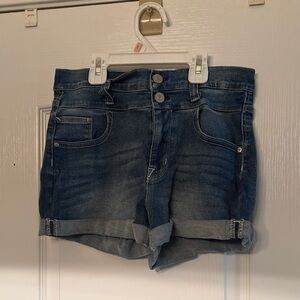 Wallflower Classic Blue Denim Shorts Sassy Sunrise Style Women’s Used